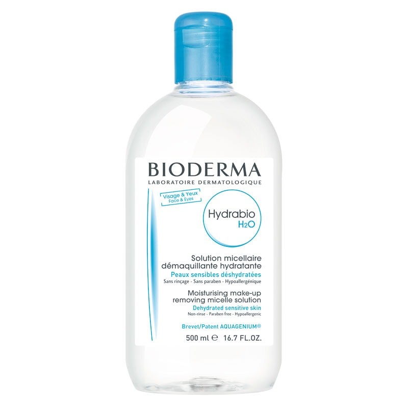 Bioderma Hydrabio H2O Solución Micelar para Piel Deshidratada (500 ml)