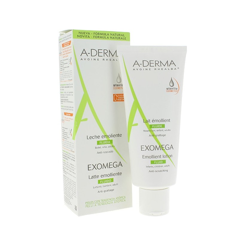 A-Derma Exomega Control Leche Emoliente Anti-Rascado (200 ml)